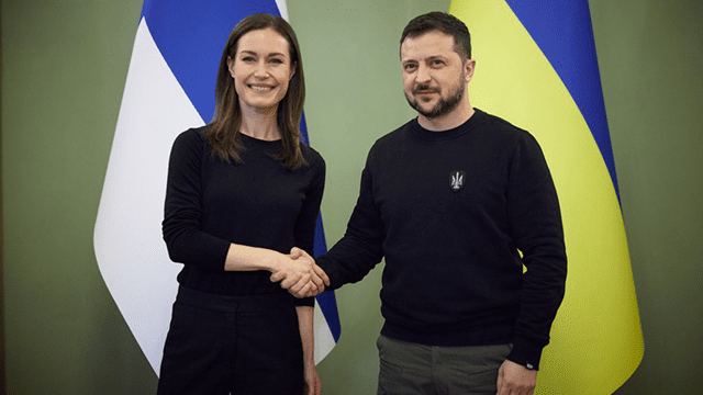 Володимир Зеленський, Санна Сарін