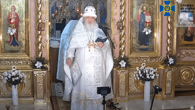 СБУ вручила підозру настоятелю храму УПЦ МП в Ужгороді