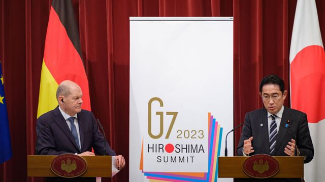 Шольц і Кісіда готові посилити санкції проти Росії та допомогу Україні
