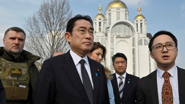 Фуміо Кісіда у Бучі