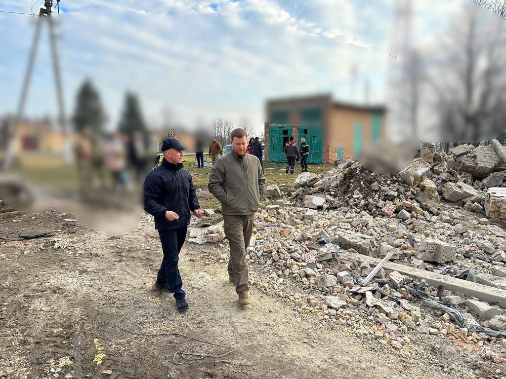 Ржищів, обстріл дронами