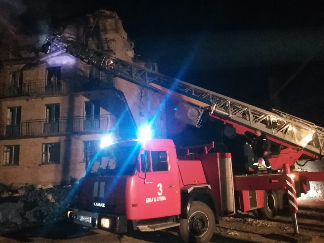Ржищів, обстріл дронами