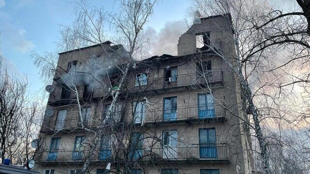 Ночная атака дронами: в Киевской области поврежден гражданский объект, есть погибшие и раненые