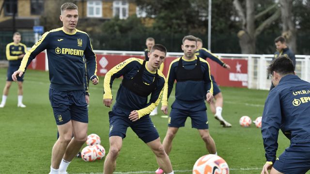 тренування збірної України