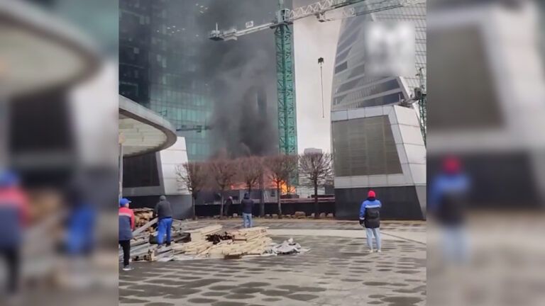 пожежа у Москві