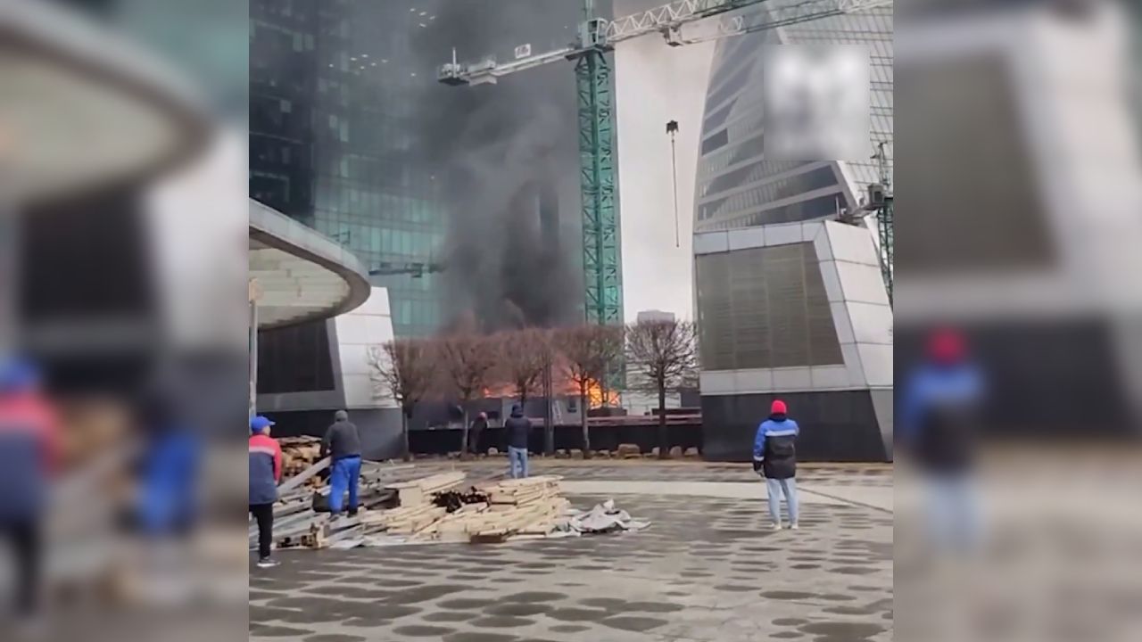 пожежа у Москві