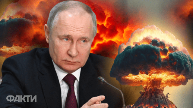 Путін погрожує ядерною зброєю