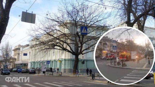 Пожар в Украинском театре в Одессе: подробности пожара