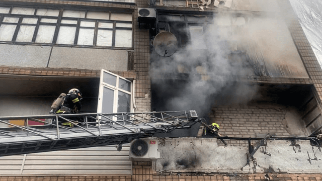 Вибух газу та пожежа у Кривому Розі