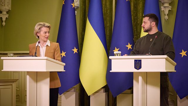 Володимир Зеленський і Урсула фон дер Ляєн