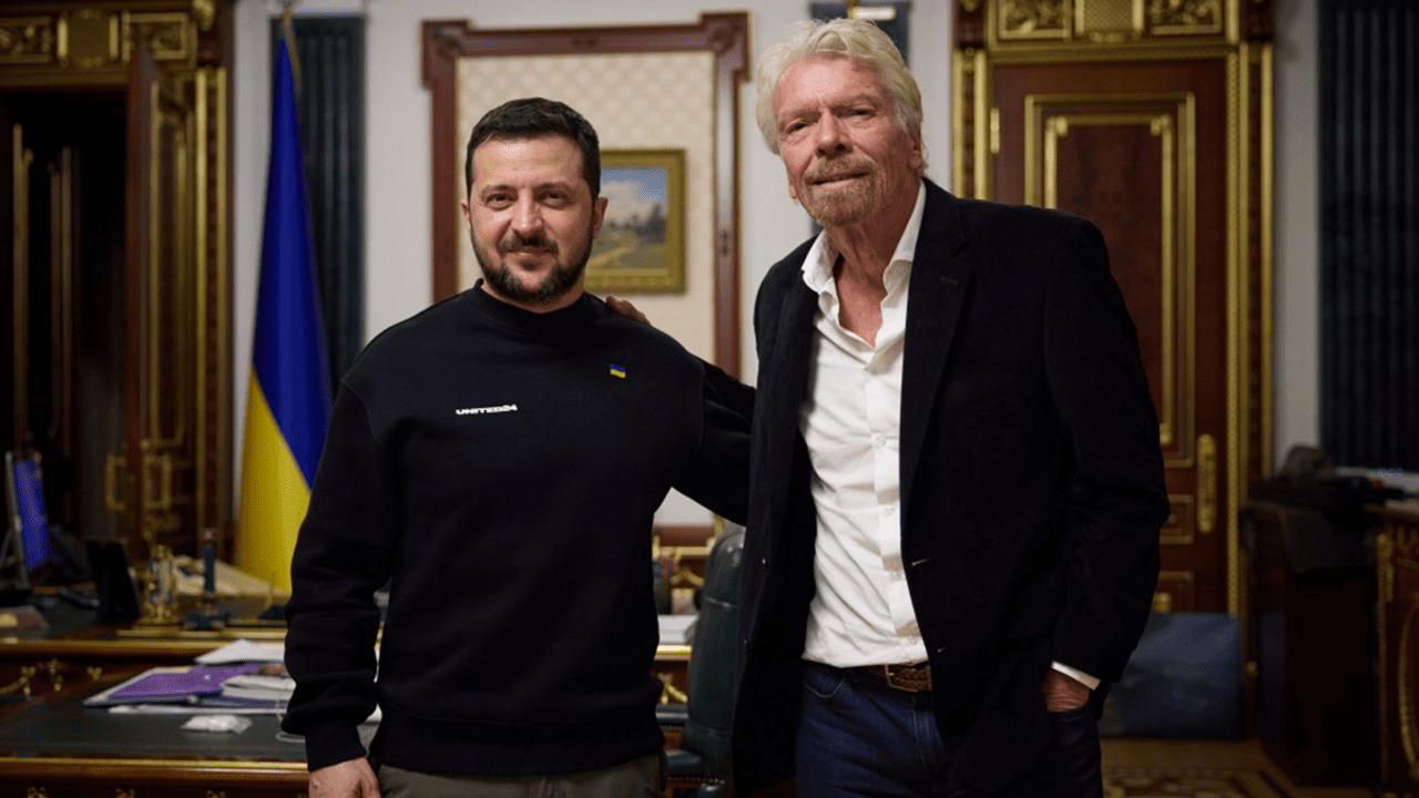 Річард Бренсон став новим амбасадором United24