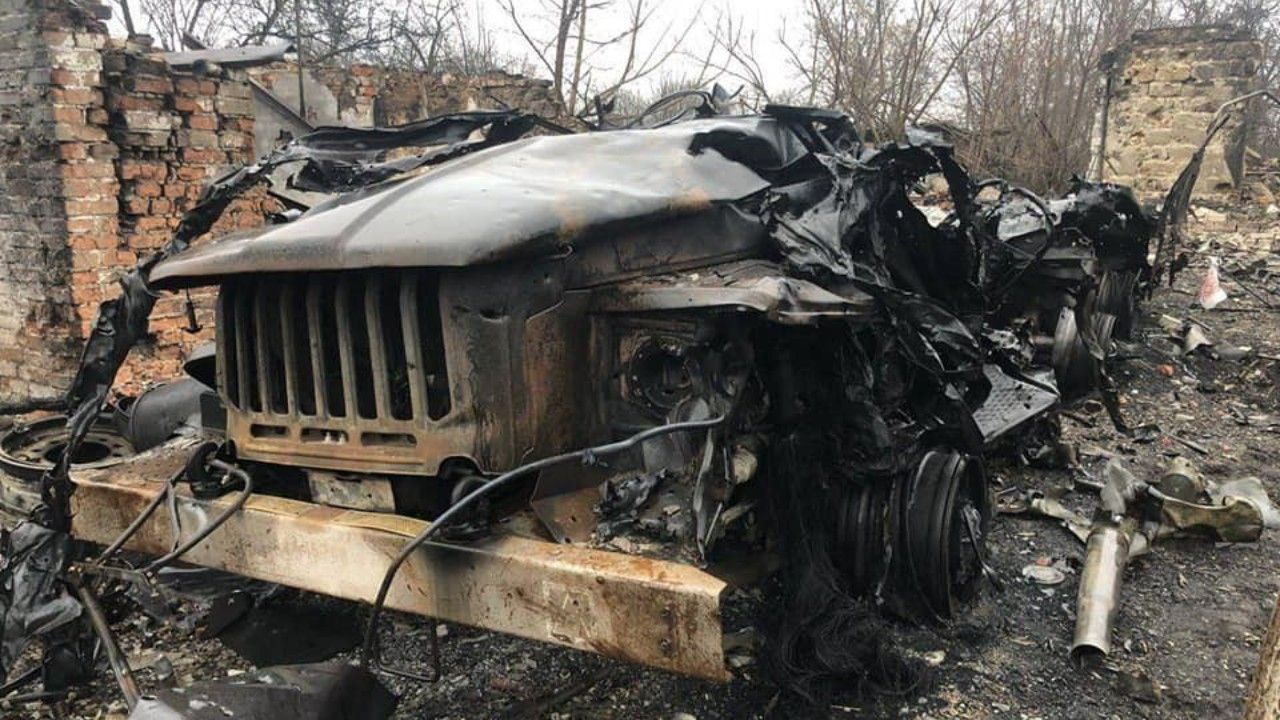 Знищена техніка Росії