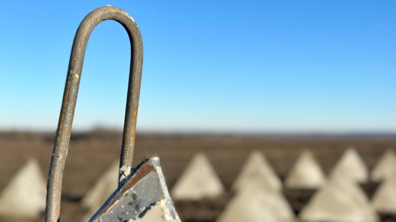 Оборонні укріплення окупантів
