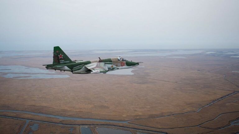 Російський літак Су-25