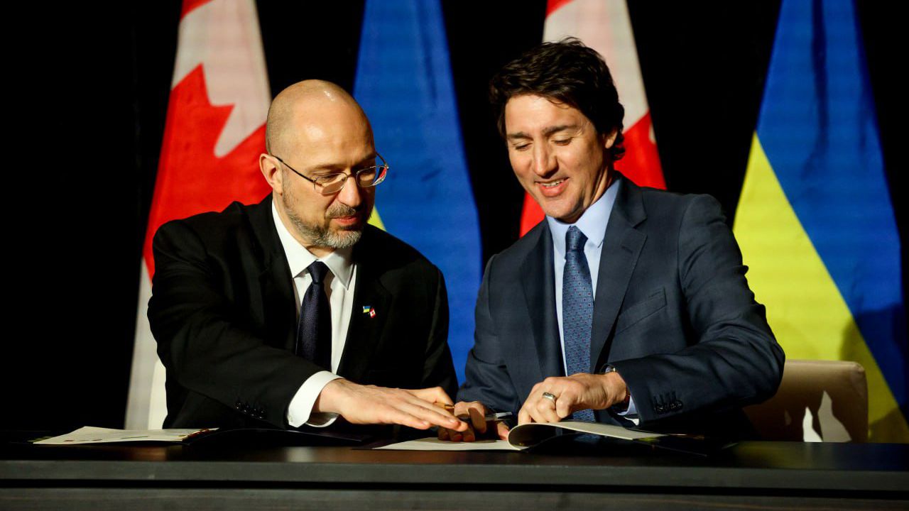 Денис Шмигаль і Джастін Трюдо