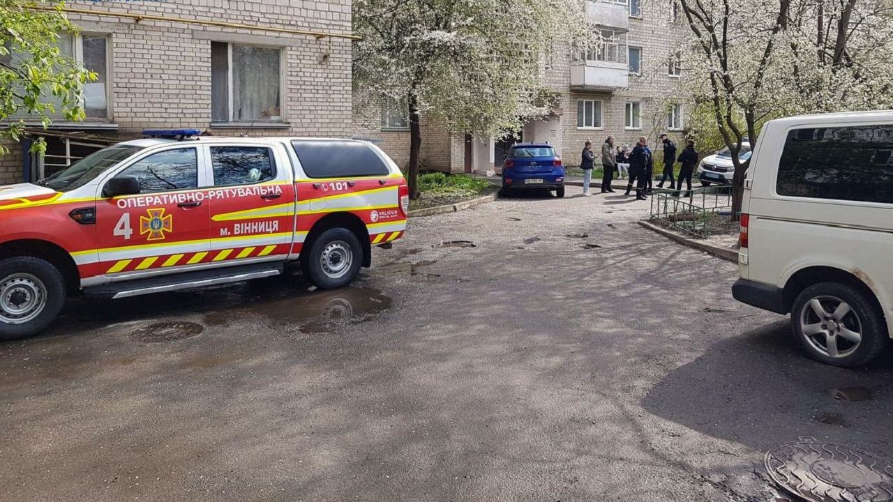 Вінниця випала дитина