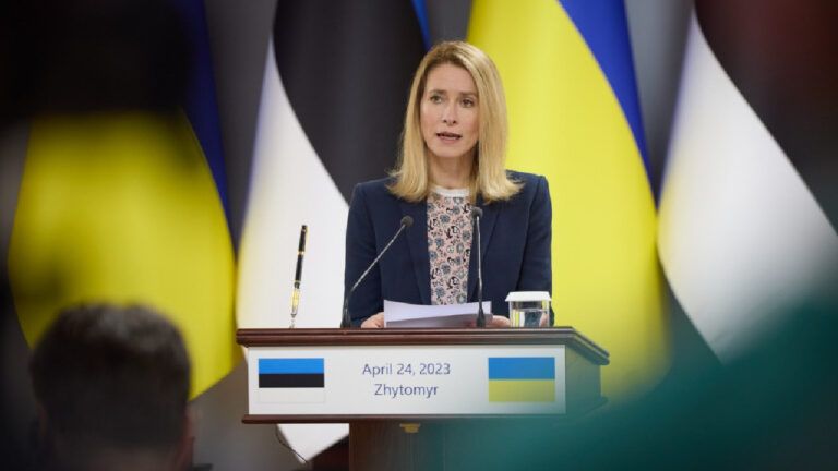 Прем'єр-міністр Естонії Кая Каллас