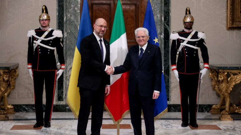 Шмигаль з президентом Італії