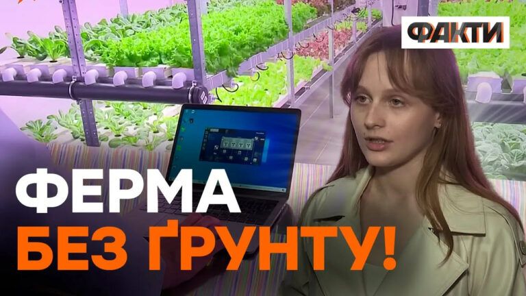 Спецполив, підсвітка та стерильність: як функціонує вертикальна ферма у Вінниці