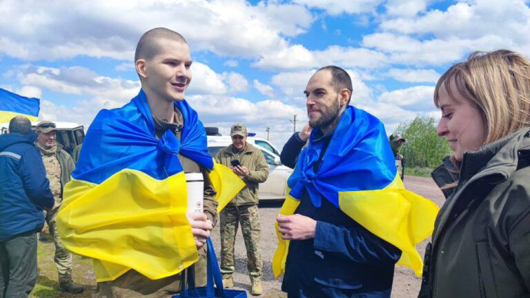 Звільнення військових з полону РФ