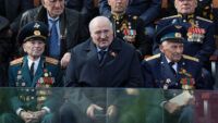 Лукашенко на параді в Москві 9 травня 2023