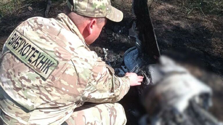 Обстріл 9 травня: на Київщині знайшли ще одну збиту ракету РФ
