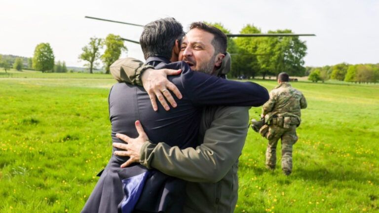 Володимир Зеленський, Ріші Сунак