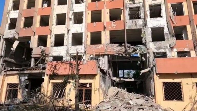 Обстріл Херсону 17 травня 2023