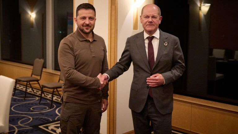 Володимир Зеленський та Олаф Шольц