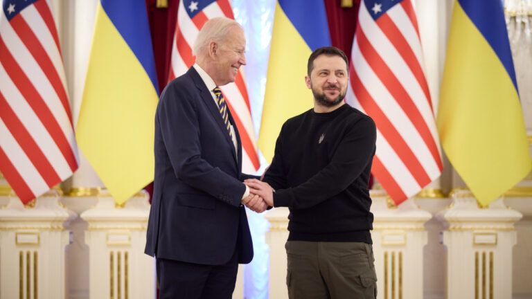 Володимир Зеленський і Джо Байден