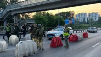 ДТП на блокпосту в Києві