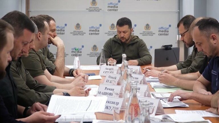 Зеленський у Херсонській області 8 червня 2023