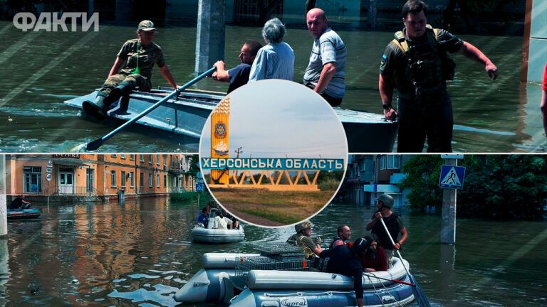 Херсон потоп через Каховську ГЕС