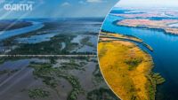 Нижнеднепровский природный парк полностью уничтожен водой, из-за подрыва Каховской ГЭС