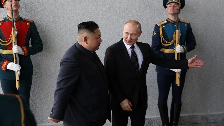 Путін і Кім чен Ин