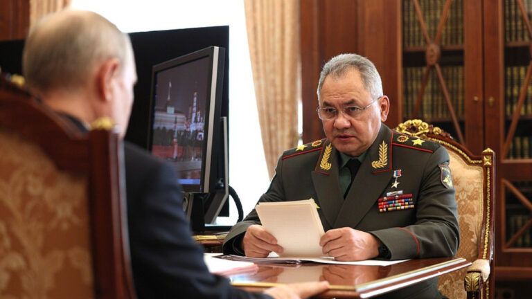 Сергій Шойгу, Володимир Путін