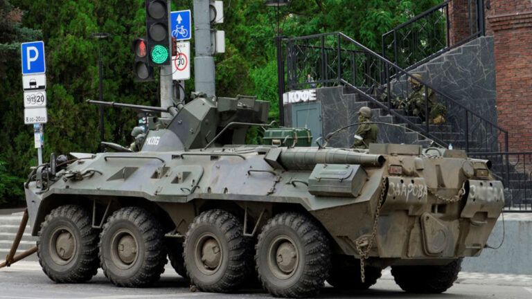 ПВК Вагнера - бунт в РФ