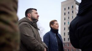 Володимир Зеленський і Метте Фредеріксен