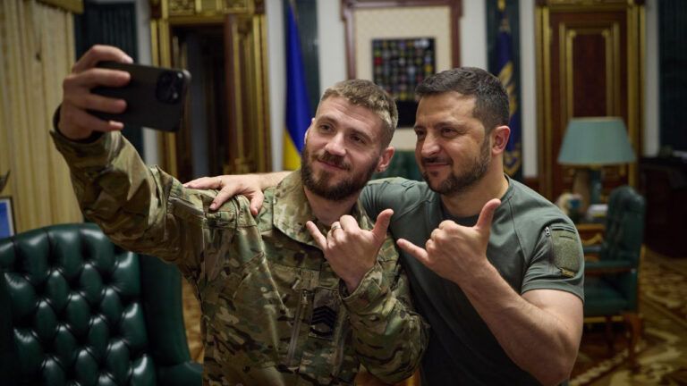 Валерій Маркус, Залужний та Зеленський – відео штурму та зустріч з президентом