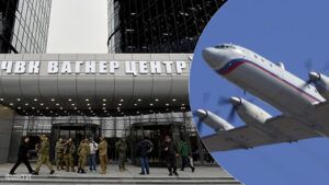 ПВК Вагнера - літак Іл-22М