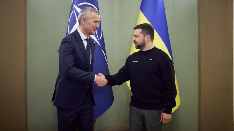 Столтенберг та Зеленський