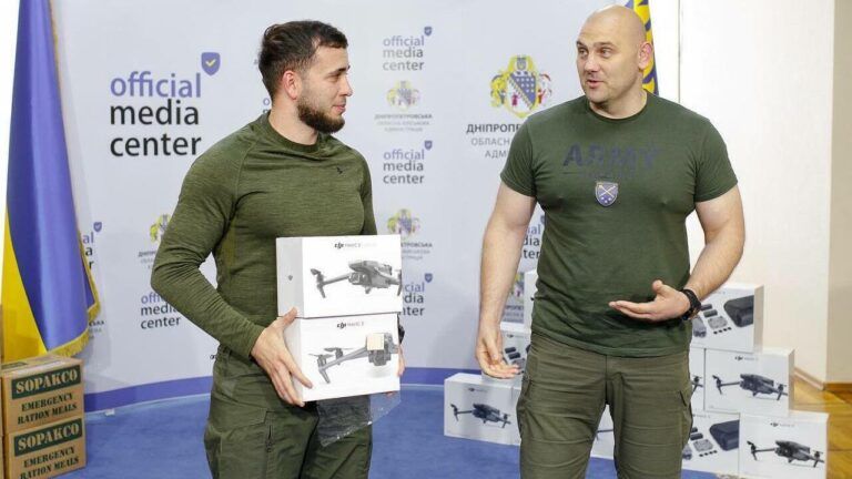 Дніпропетровська ОВА передала ЗСУ партію сучасних дронів
