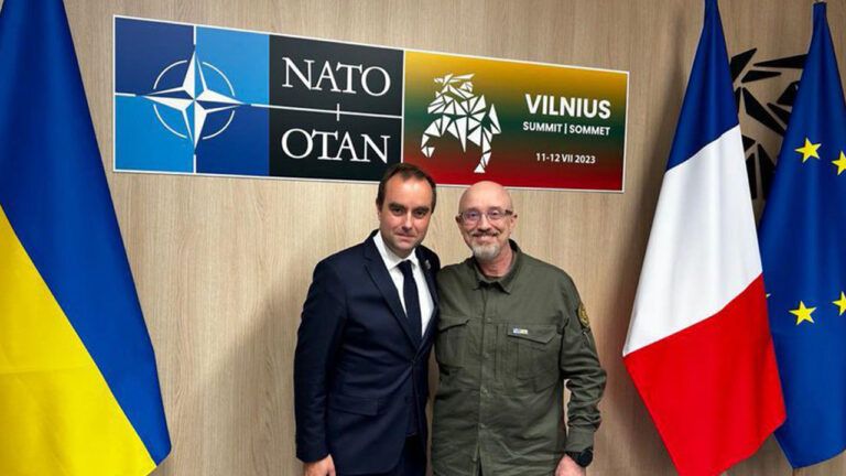 Резніков з міністром оборони Франції