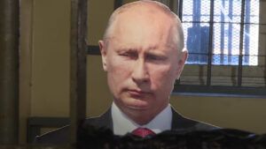 Остання крапля, яка переконає запросити Україну: виставка Russian War Crimes у центрі Вільнюса