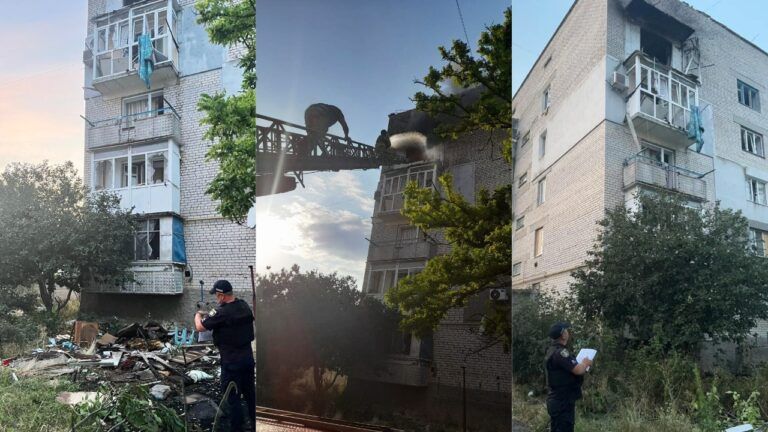 Военные РФ атаковали Очаков: ранен мужчина, поврежден дом