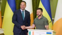 Прем'єр-міністр Ірландії Лео Варадкар і Зеленський