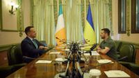 прем'єр-міністр Ірландії Лео Варадкар та Володимир Зеленський