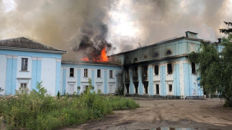 Обстріл Часового Яру 23 липня 2023