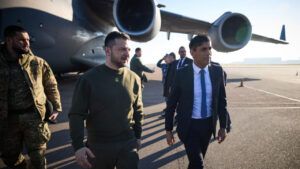 Володимир Зеленський і Ріші Сунак