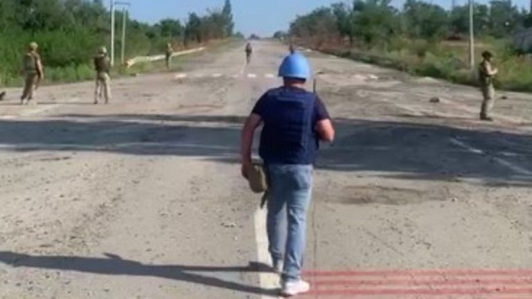 Виявлені дві міни на шляху місії МАГАТЕ до ЗАЕС